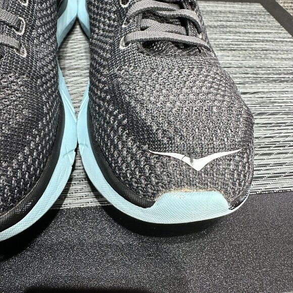 Hoka One One Womens Hupana 2 Black Blue Running Shoes Sneakers Size 7.5 - Picture 5 of 16